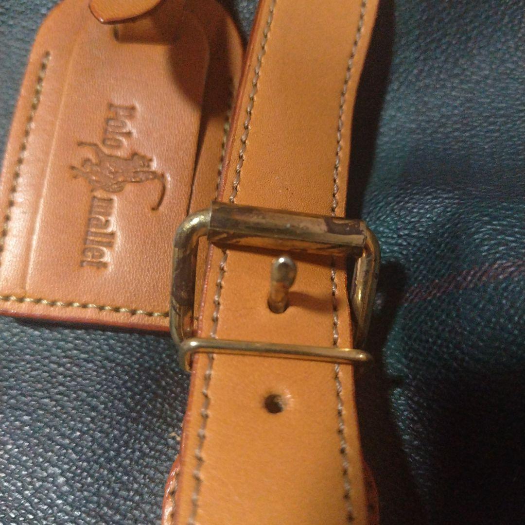 ★Polo mallet レトロなボストンバッグ 美品