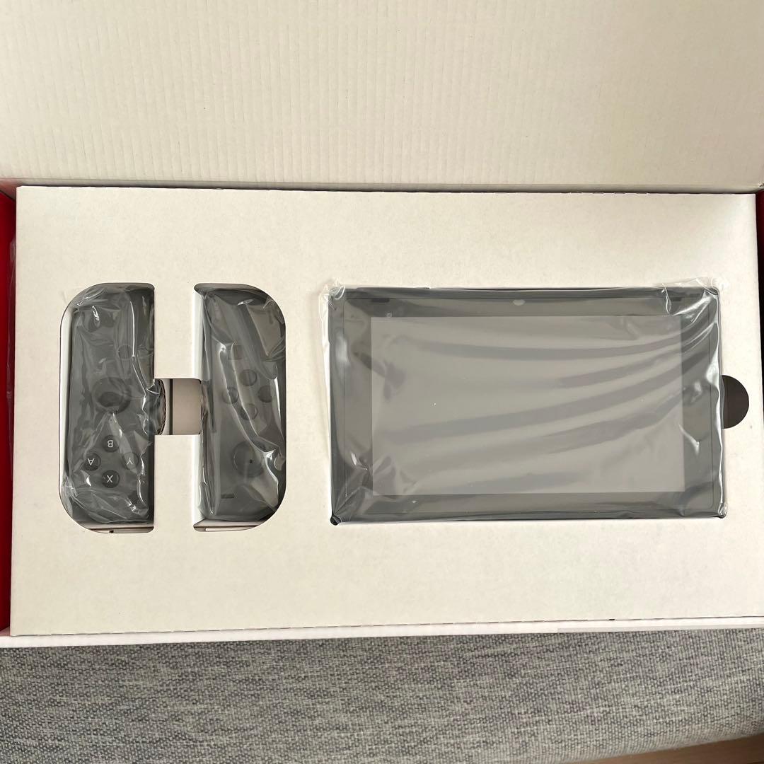 Nintendo Switch本体Joy-Con(L)/(R) グレー動作確認済