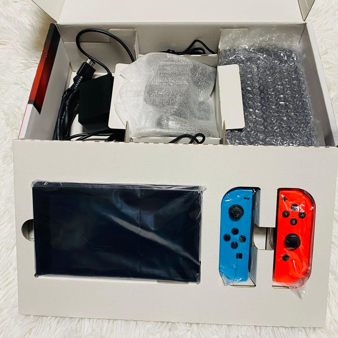 Nintendo Switch 付属品完備ブルー/レッド 初期型SD＋ケース付き