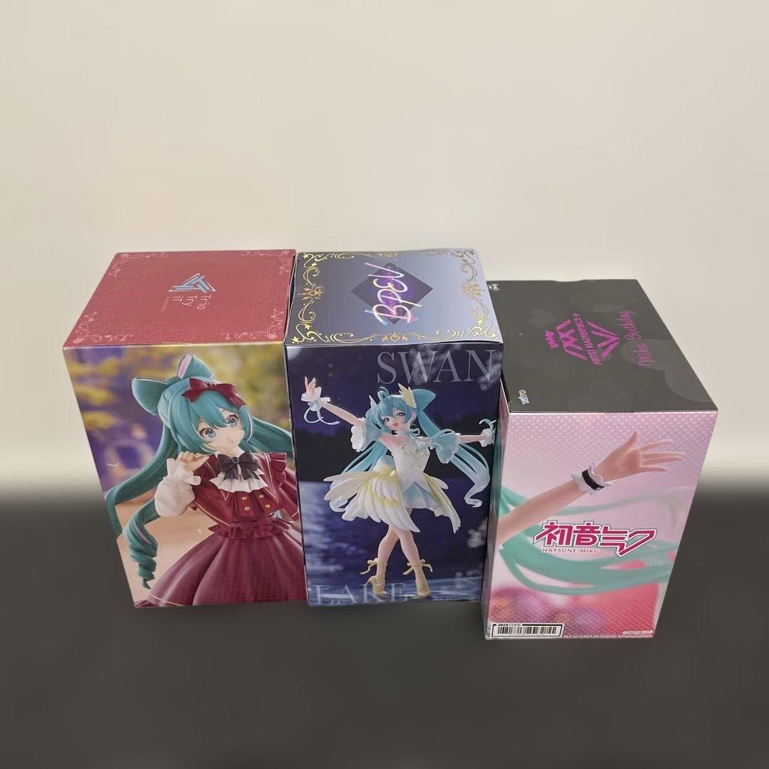 初音ミク　フィギュア　プライズ　セット