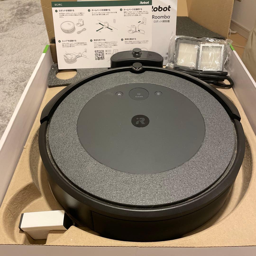 iRobot Roomba i5158 自動掃除機 グレー　ジャンク品