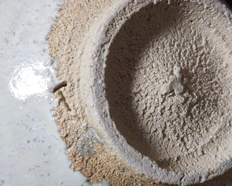 あ*な様 【本物保証　唐津の名匠】西岡小十　斑唐津茶碗　茶道具　共箱　栞　無傷