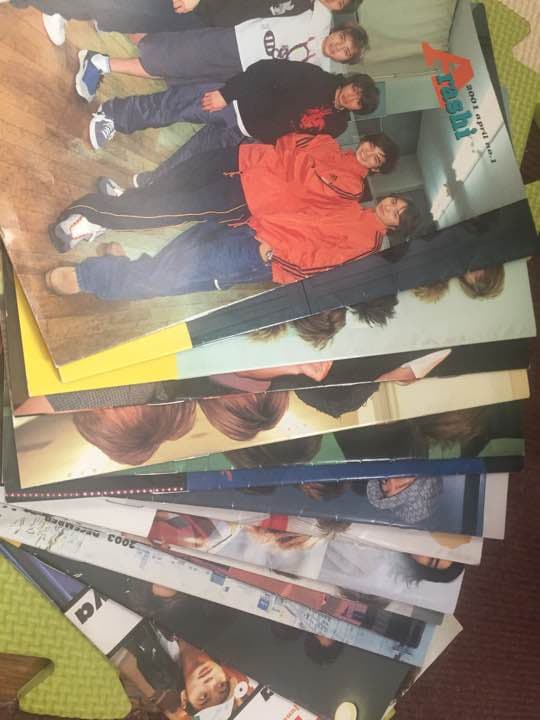 超貴重!!　嵐 　会報No.1〜18 まで 18冊セット