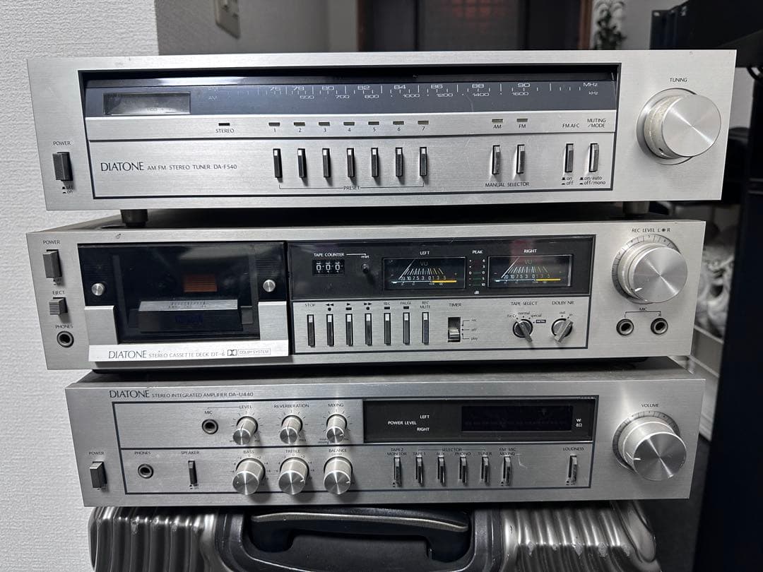 LH専用DIATONE オーディオアンプ 3台セット