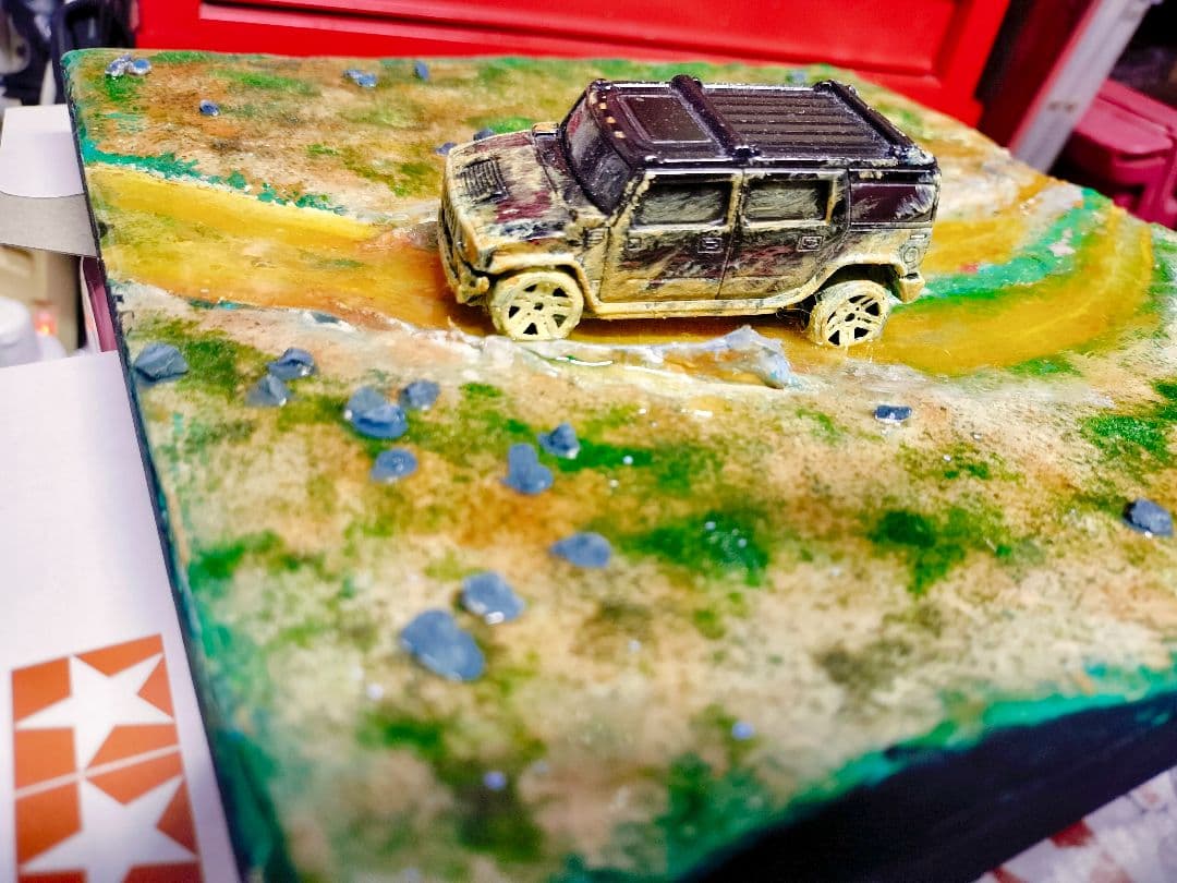 オーダーメイド受付♪ 思い出の愛車をミニカーで完全再現！ レジンジオラマも対応