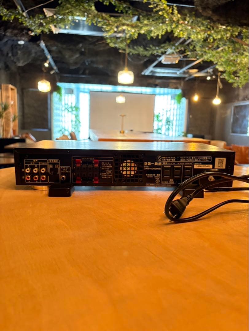 SEA　DAM.AD5000Gカラオケ パワーアンプ