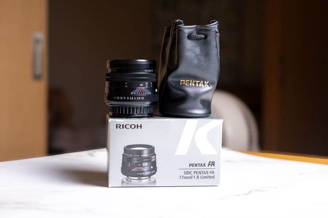 レンズ(単焦点) PENTAX FA 77mm F1.8 Limited