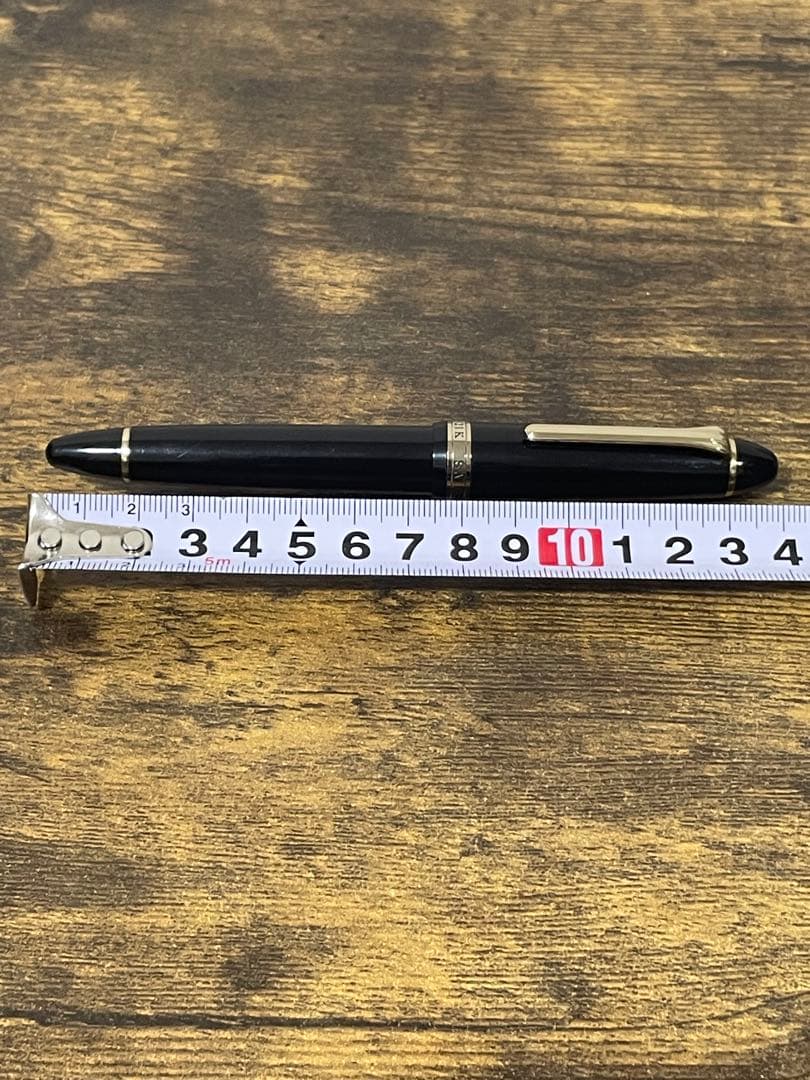 筆記確認＆洗浄済み　旧ニブ　ホワイトゴールド　21金　　セーラー　万年筆