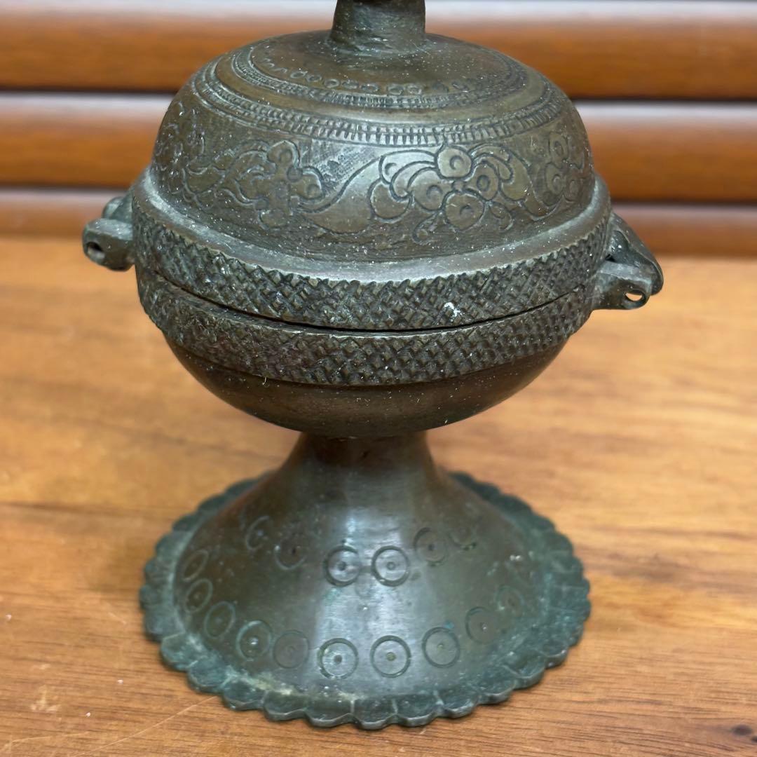 昔中国で購入した銅器の置物　仏具