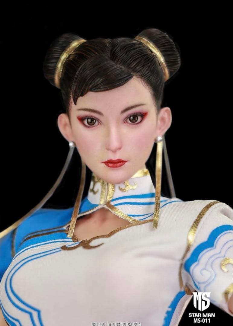 STAR MAN MS-011 春麗 ヘッドのみ　眼球可動　1/6