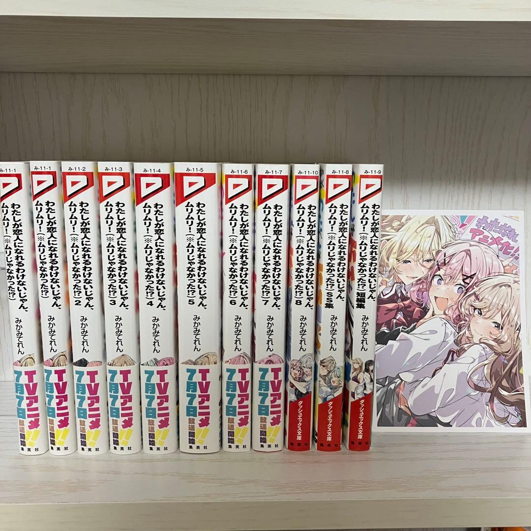 わたしが恋人になれるわけないじゃん、ムリムリ! わたなれ 全11巻セット 全巻