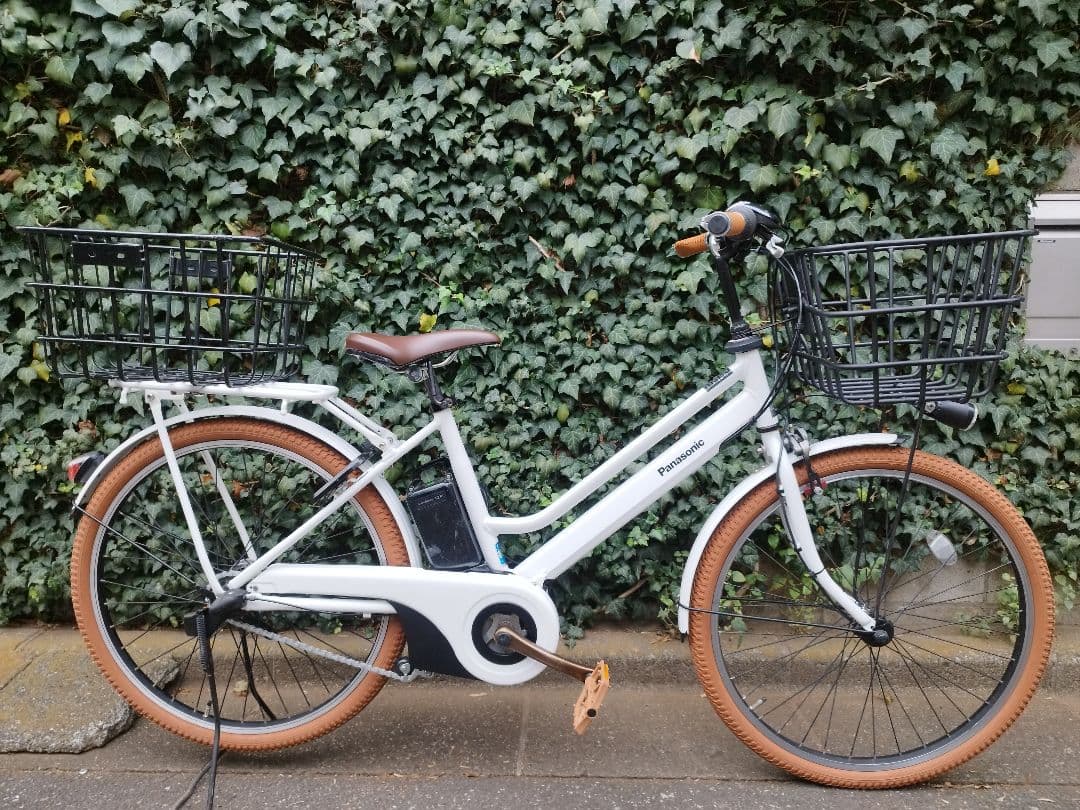 現行型バッテリー カラーコーデ ティモ S アクティブホワイト 26インチ