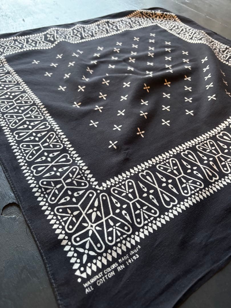 1960s クロス　バンダナ