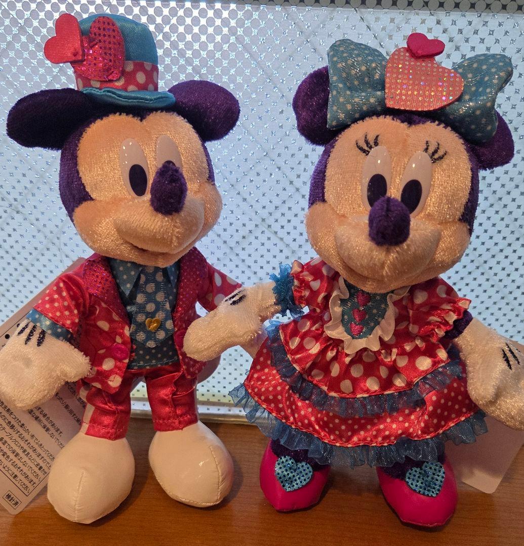 ミニー パルパルーザ ミッキー ミニー ぬいぐるみバッジ ファンダーランド