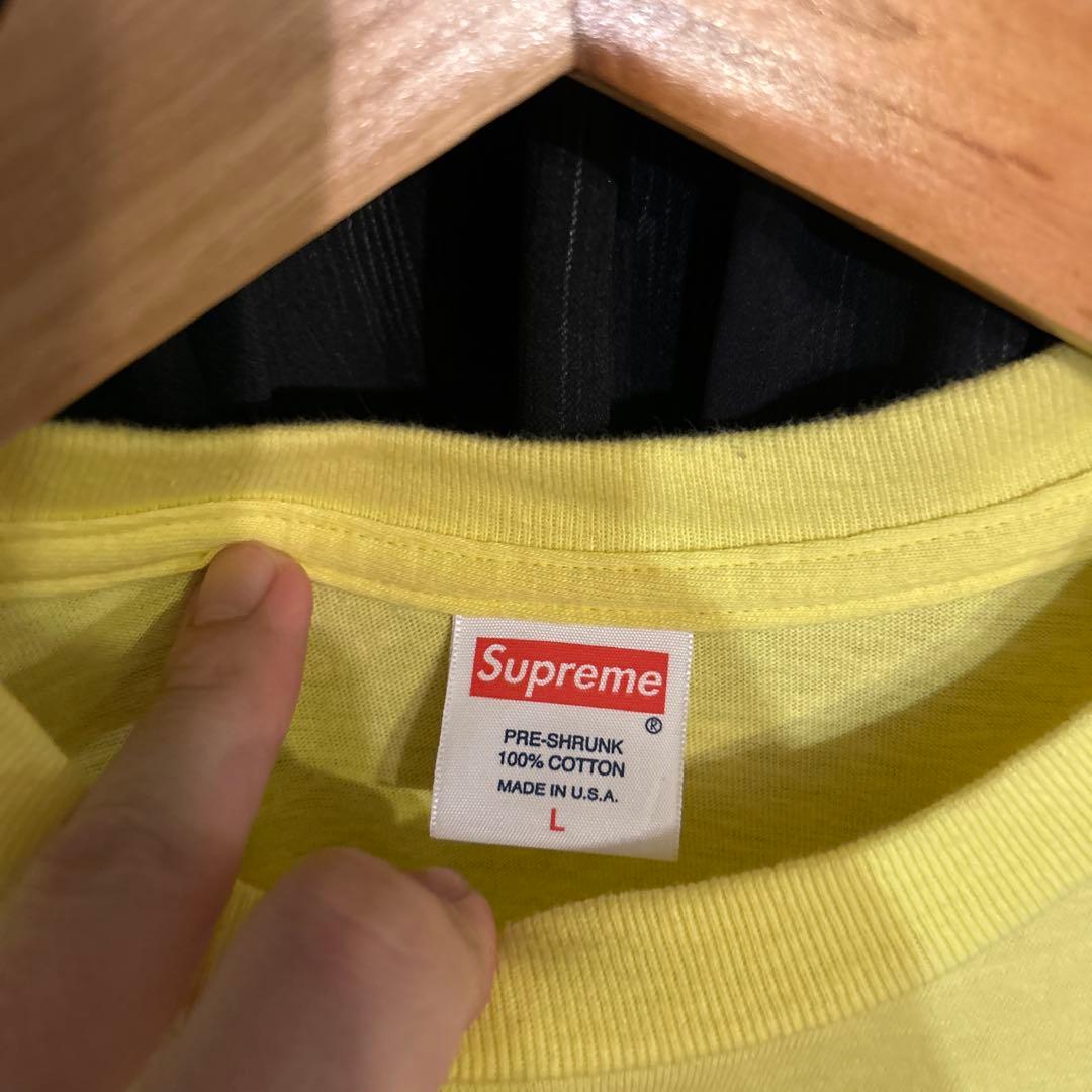 supreme サマーヌード　山下智久　着用　チアガール　イエロー　T シャツ