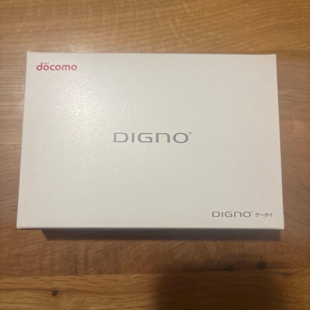 新品 docomo DIGNO ケータイ 黒 ブラック KY-42C