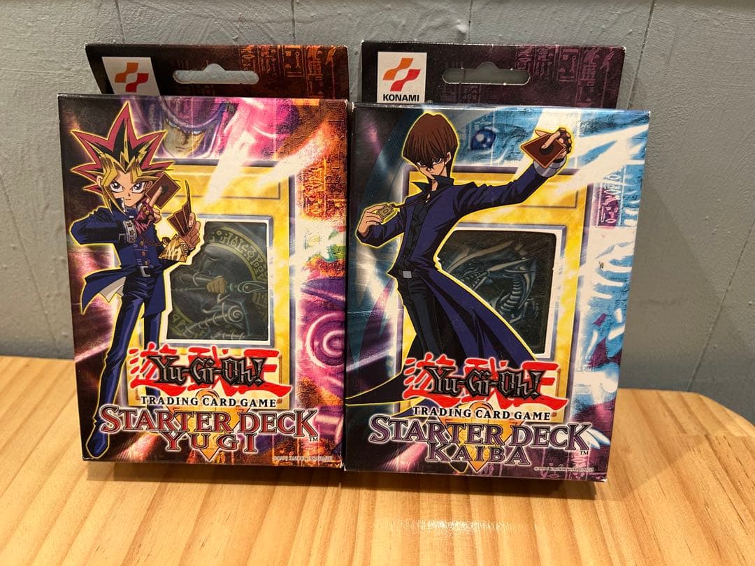 ★まとめ買い値引き★遊戯王 スターターデッキ 遊戯 &海馬 英語1st 未開封