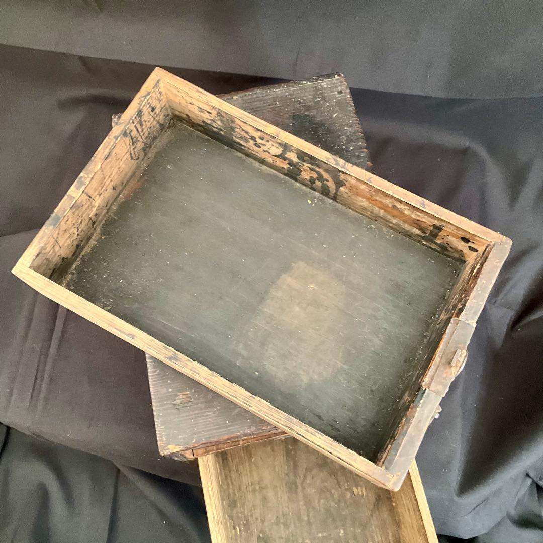 和箪笥 明治時代 アンティーク 木製 小引き出し 在銘