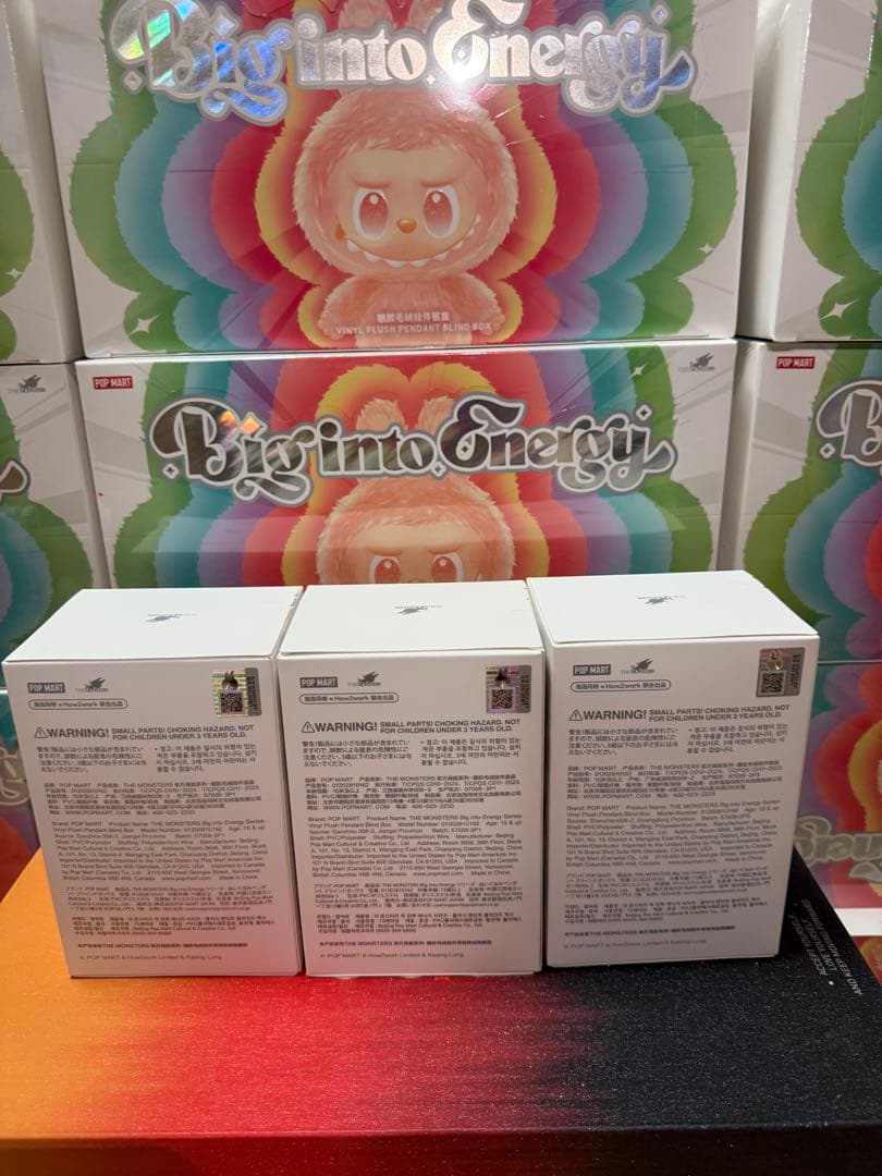 ちゃむᒼᑋªⁿ(๑˃̵ᴗ˂̵)☆ Big into Energy 5箱