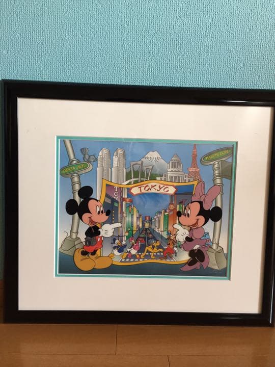 東京ディズニーランド セル画 証明書付き