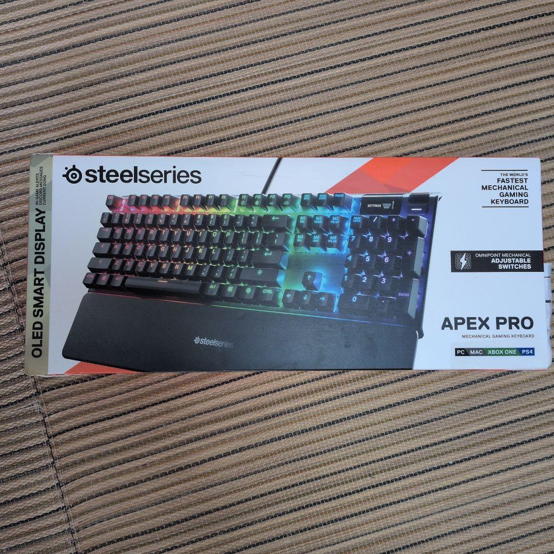 SteelSeries Apex Pro メカニカルゲーミングキーボード