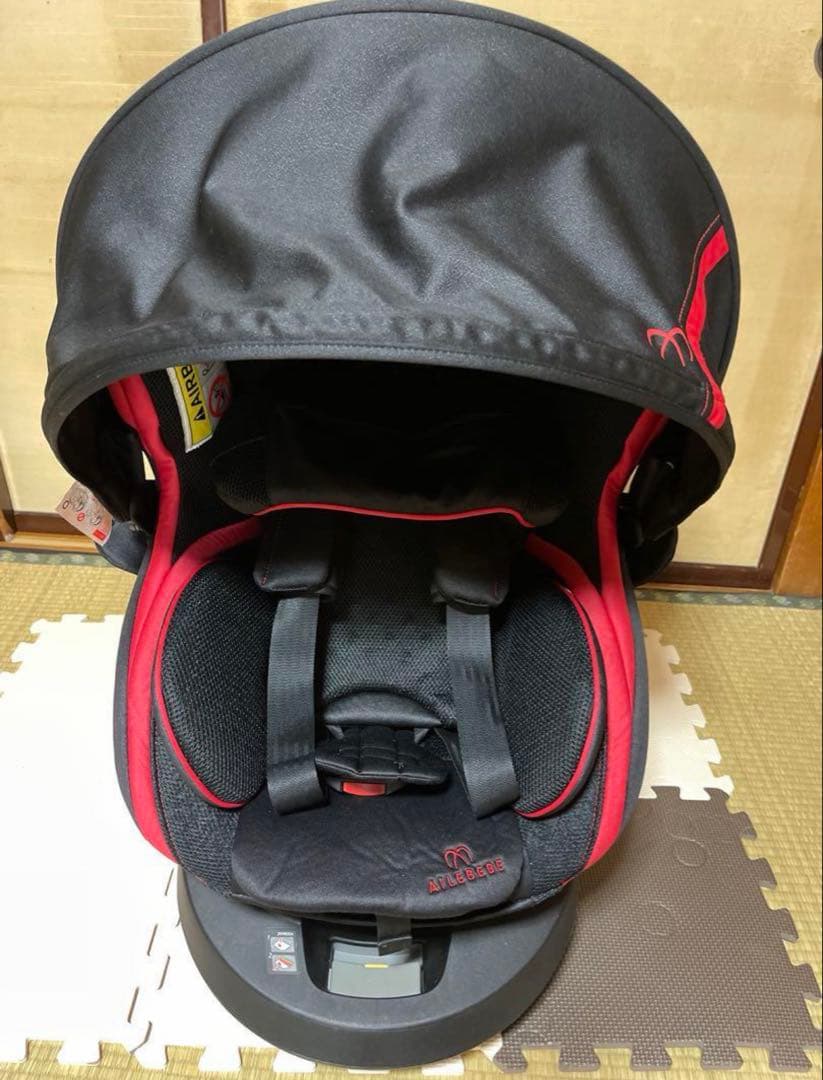 エールベベ 回転式 isofix チャイルドシート クルット3i