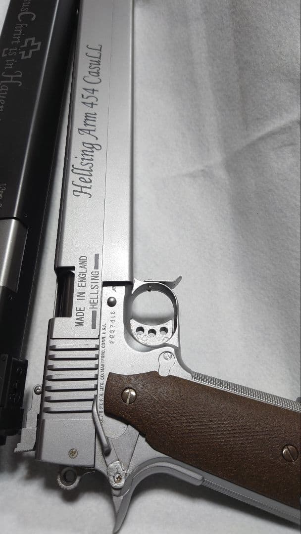 HELLSING ジャッカル＆カスール454　モデルガン