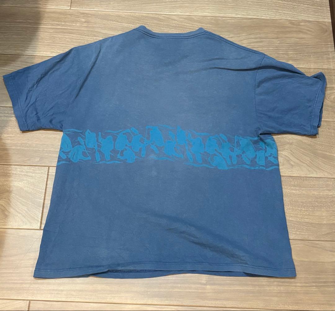 90s USA製 patagonia パタゴニア Tシャツ カヌー フェード
