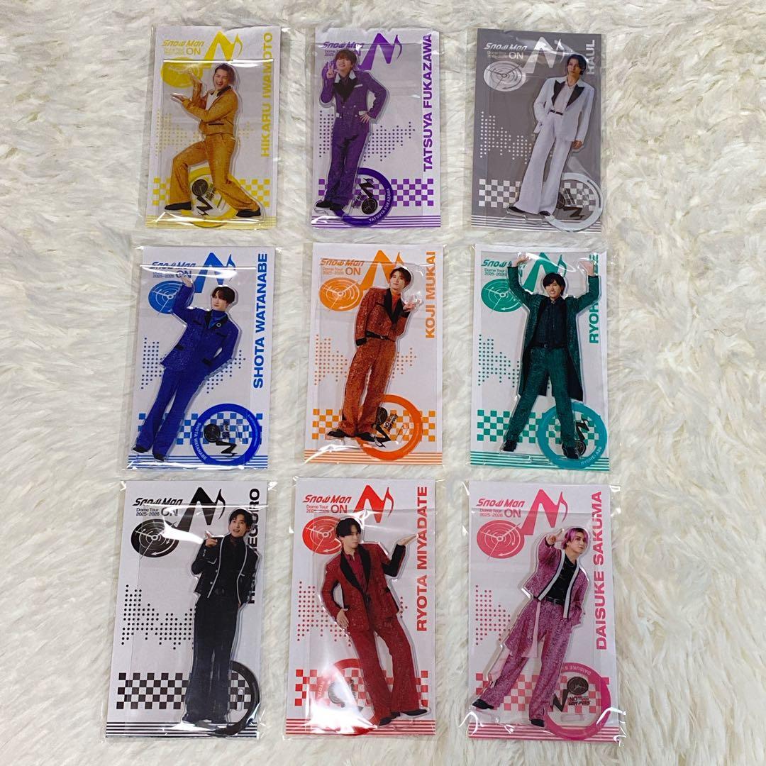  Man Dome Tour ON アクスタ アクリルスタンド 全員分