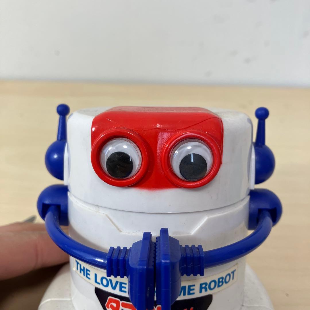 E-壁 ジャンク品 希少 レトロ タフマルくん 貯金箱 ロボット おもちゃ