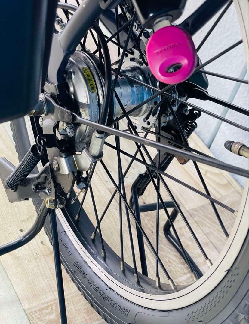 2612パナソニック16アンペア 20インチ子供乗せ電動アシスト自転車