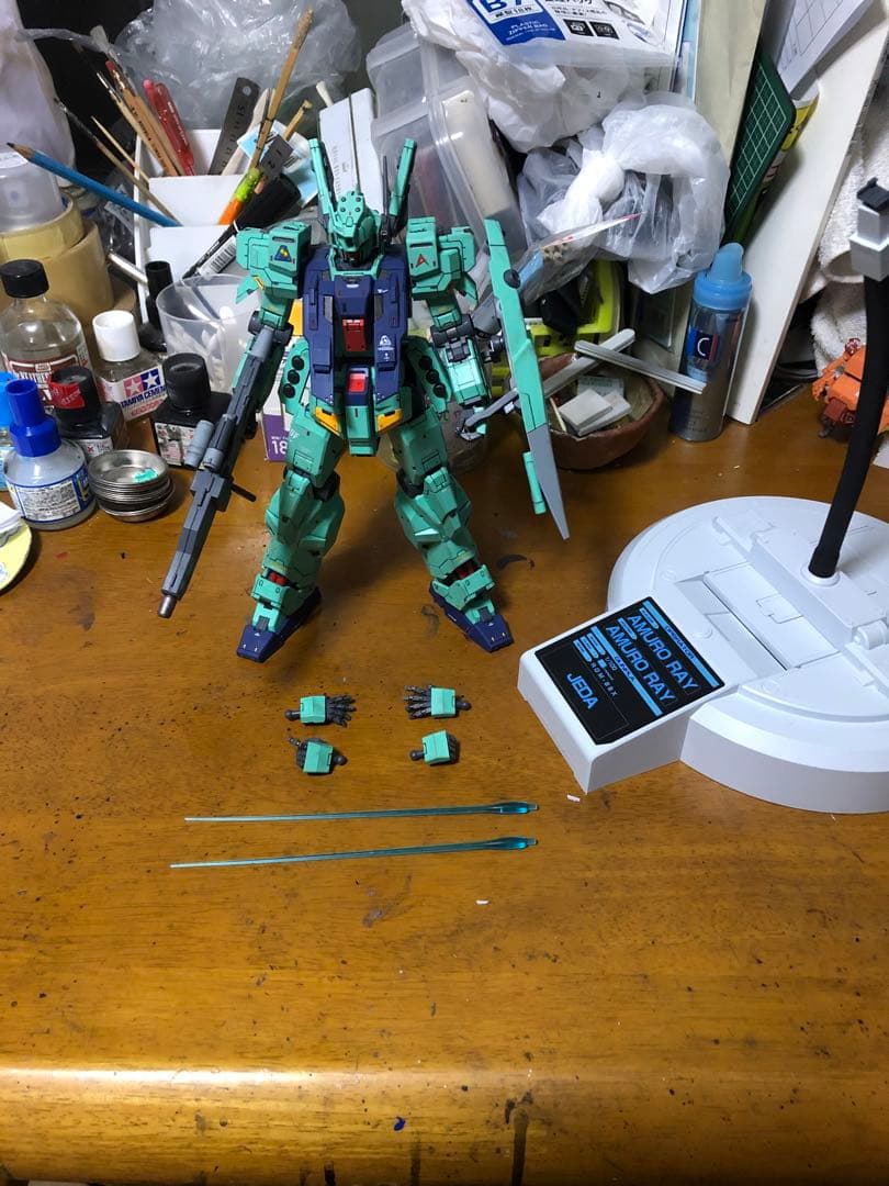 海外製プラモデル　ジェダ　アムロ専用機 アヤタネ