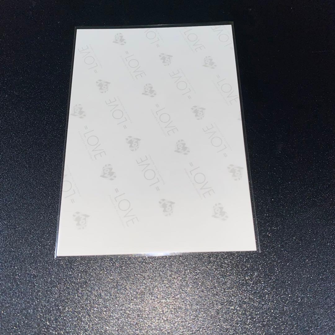 ま*ゆ様 ＝LOVE イコラブ 生写真 直筆 木漏れ日メゾフォルテ 野口衣織 ヨ