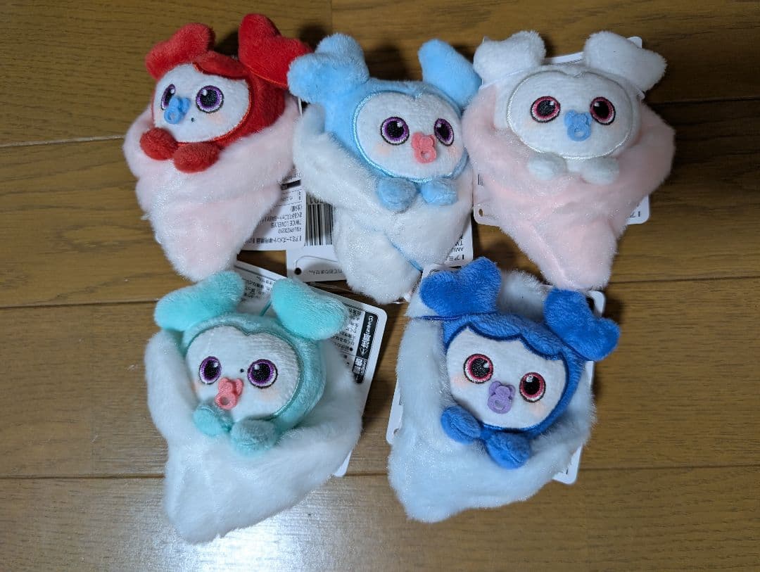 TWICE LOVELY'S おくるみマスコット 5体セット