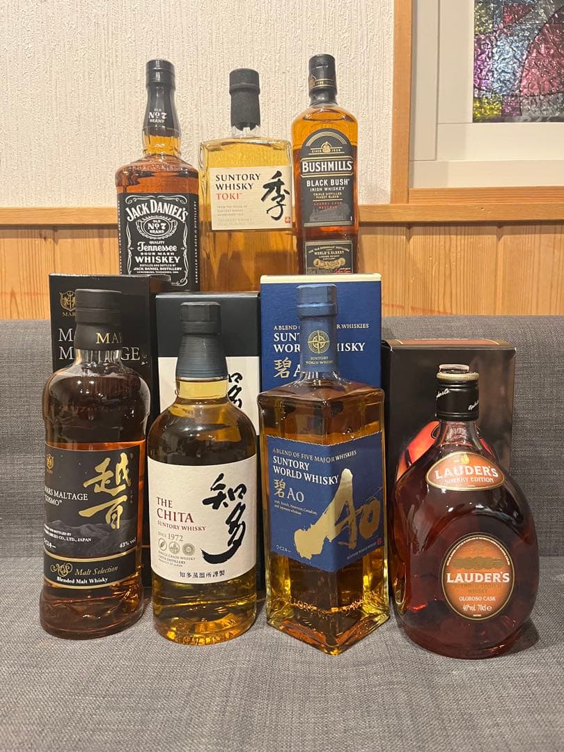 ウイスキー７本セット