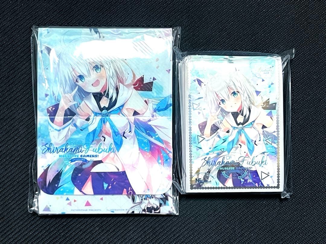 白上フブキ 風林火山 ホロライブ　デッキケース　スリーブ　未使用品