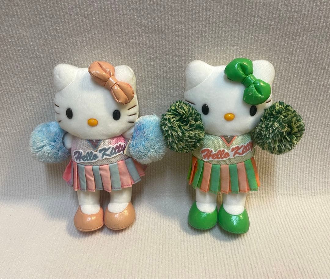 ユキ タグ付き☆激レア コスプレ チアガール 長脚 4体 ぬいぐるみ