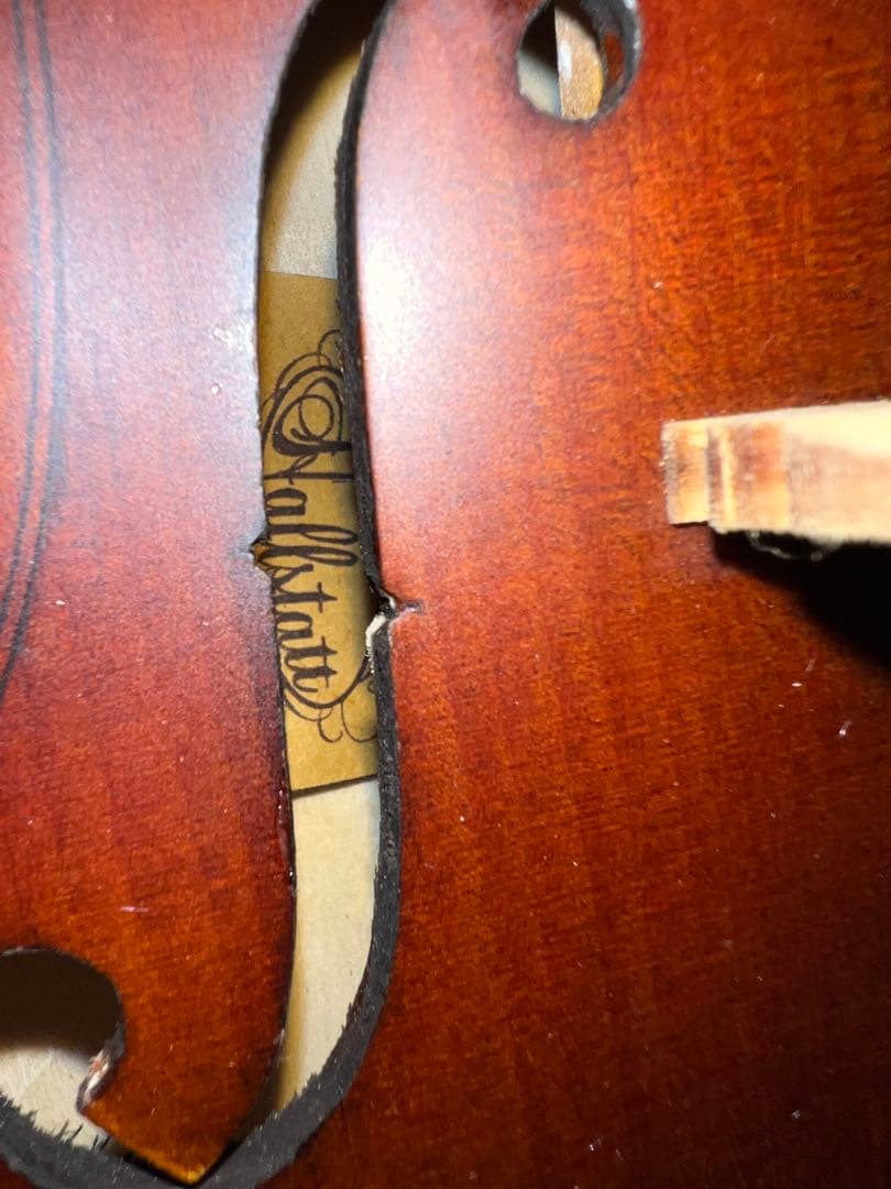 Shallatte バイオリン 本体 ケース付き