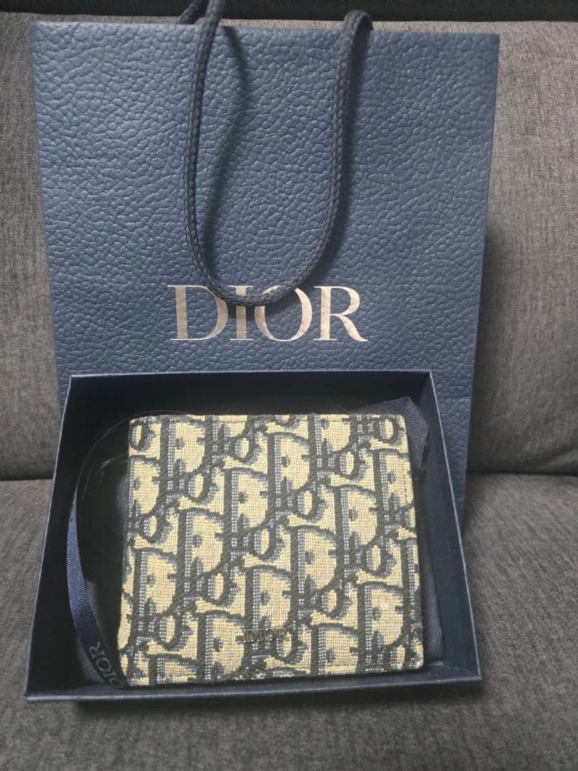 Dior・ディオール ロゴプリント 折り財布　村上