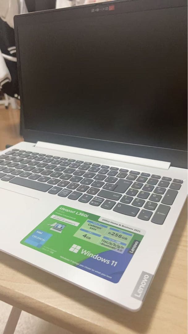 〔中古品〕 ideapad L360i 82HL00B9JP ブリザードホワイト