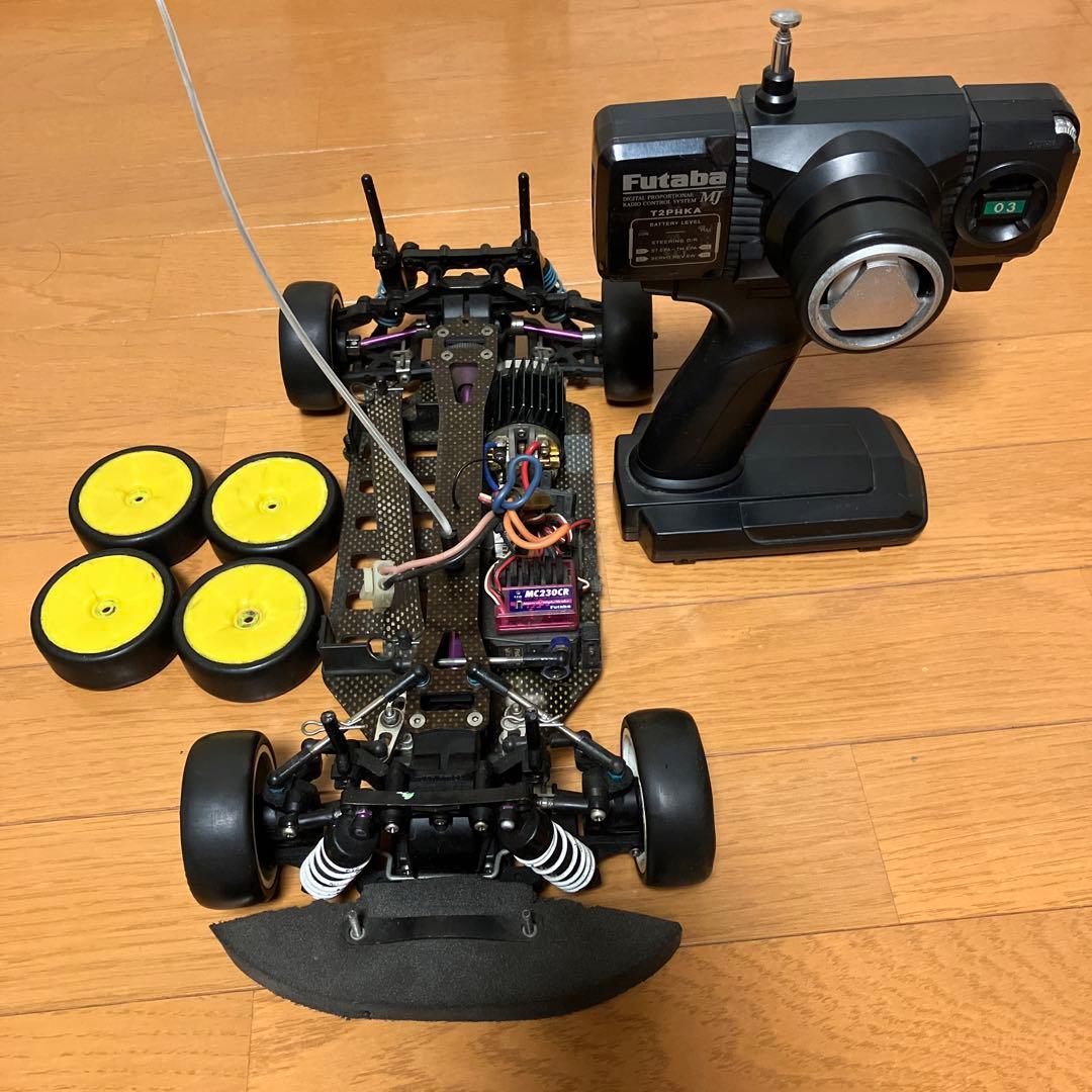 ラジコン　タミヤtt01 カーボンシャーシ　オプションパーツ多数