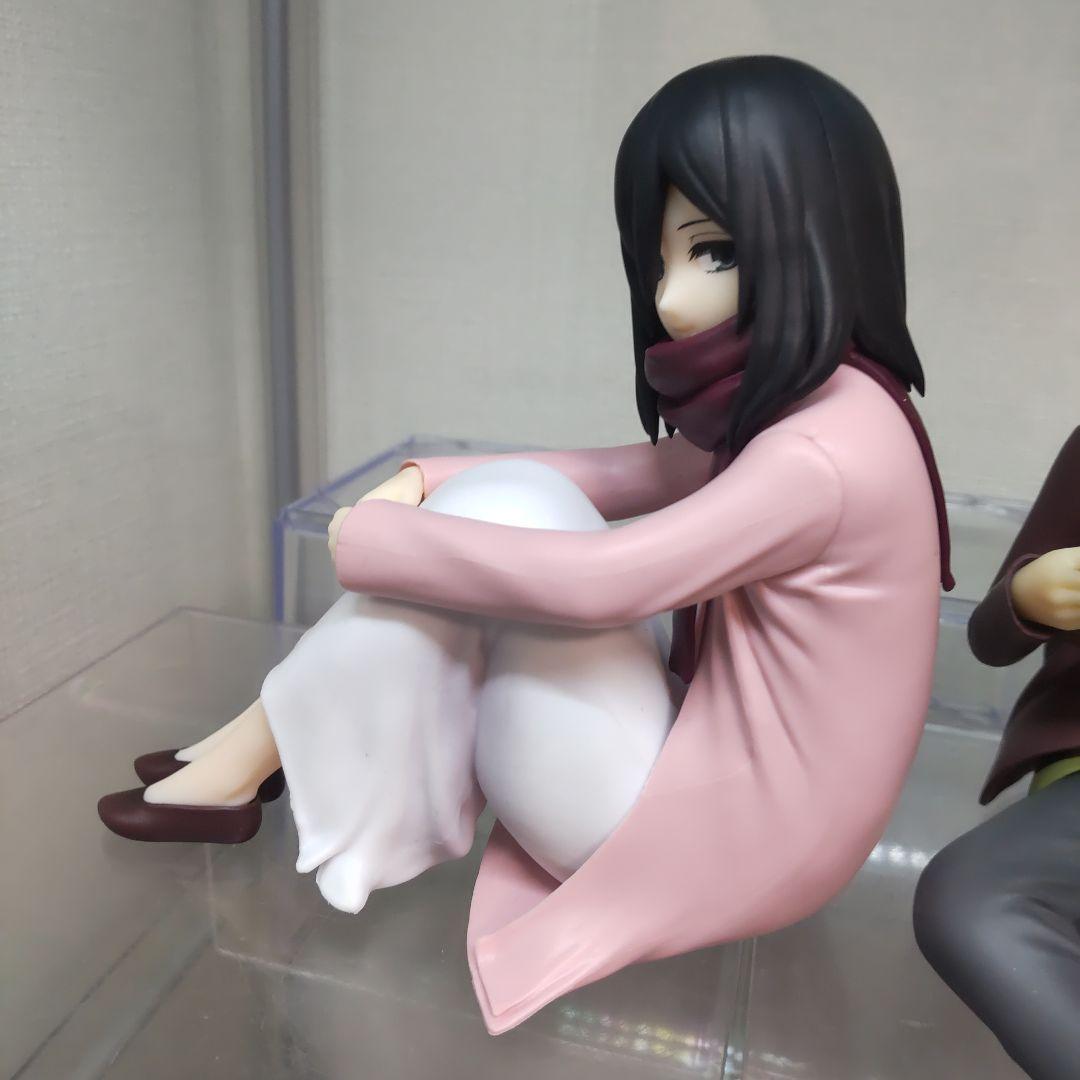 エレン＆ミカサ＆アルミン ～壁の外の世界～ 　一番くじ A賞 フィギュア