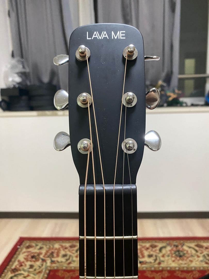 LAVA ME エレキギター ブラック ケース付き