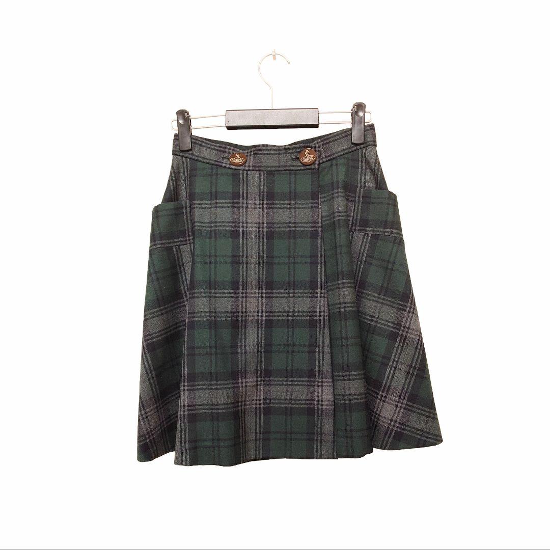 Vivienne Westwood RED LABEL チェック 巻きスカート