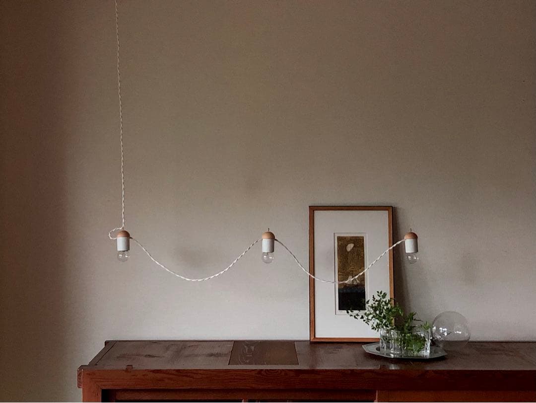 3連のペンダントライト⁂モーガルソケット ランプ 天井照明 間接照明 インテリア