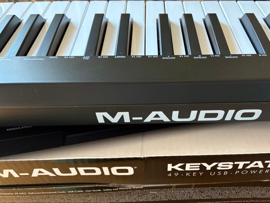 M-AUDIO KEYSTATION 49 MK3 MIDIキーボード開封未使用