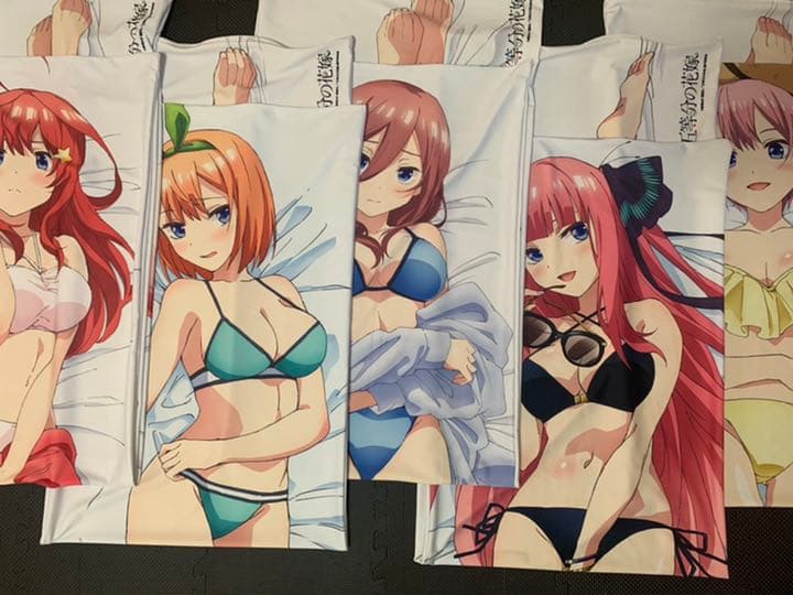 中古　正規品　抱き枕カバー 五等分の花嫁　５種セット　グッドスマイルフィルム