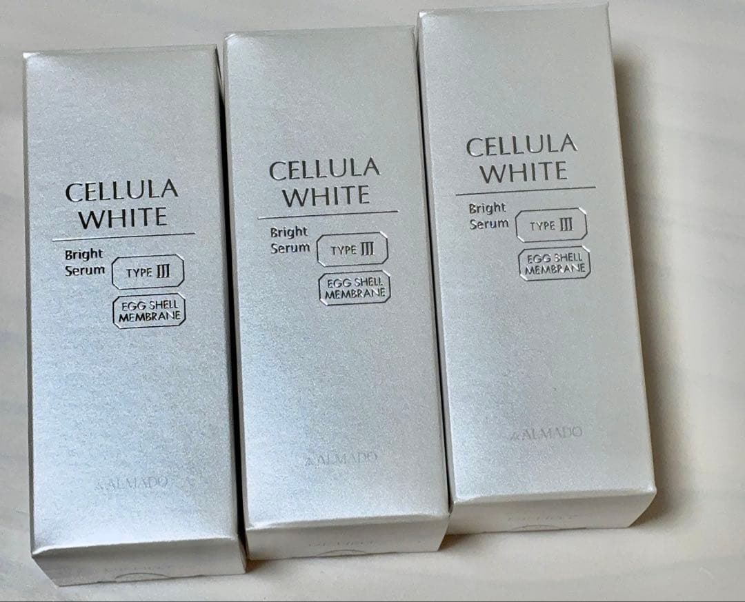 チェルラーホワイト ブライトセラム　3本セット