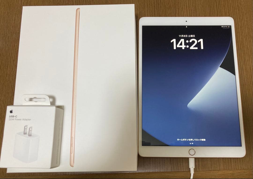iPad Air3 本体256GB + USB-C電源アダプタ【注意事項必読】