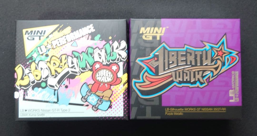 MINI GT ミニカー MGT00244-L MGT00245-L 2台セット